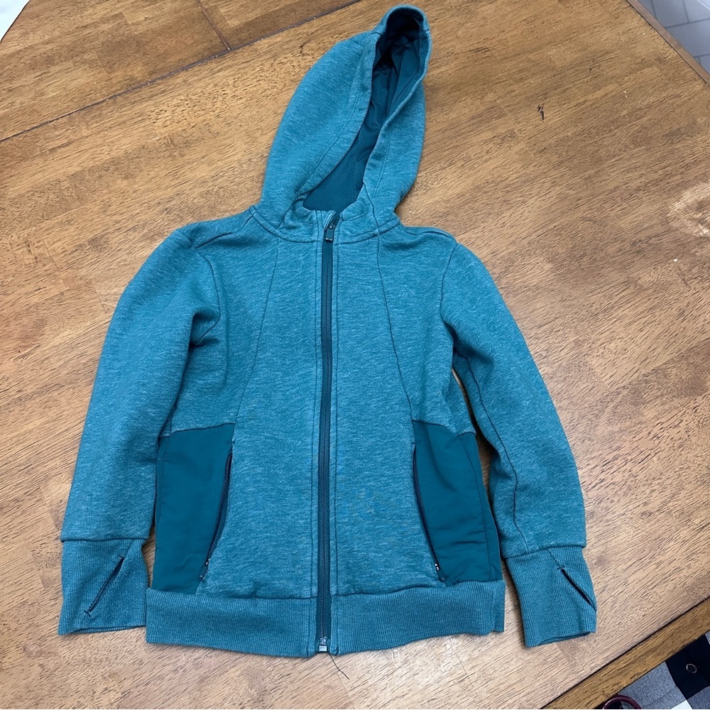 Kids Teal‎ Green Hoodie All In Motion